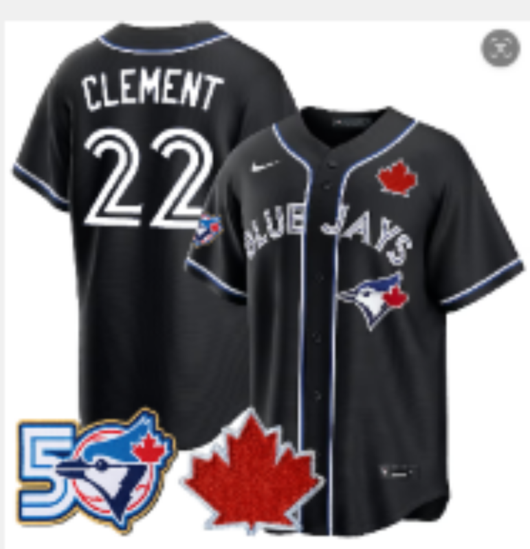 Men 2026 Toronto Blue Jays #22 Clement black Game Nike MLB Jersey 05290154